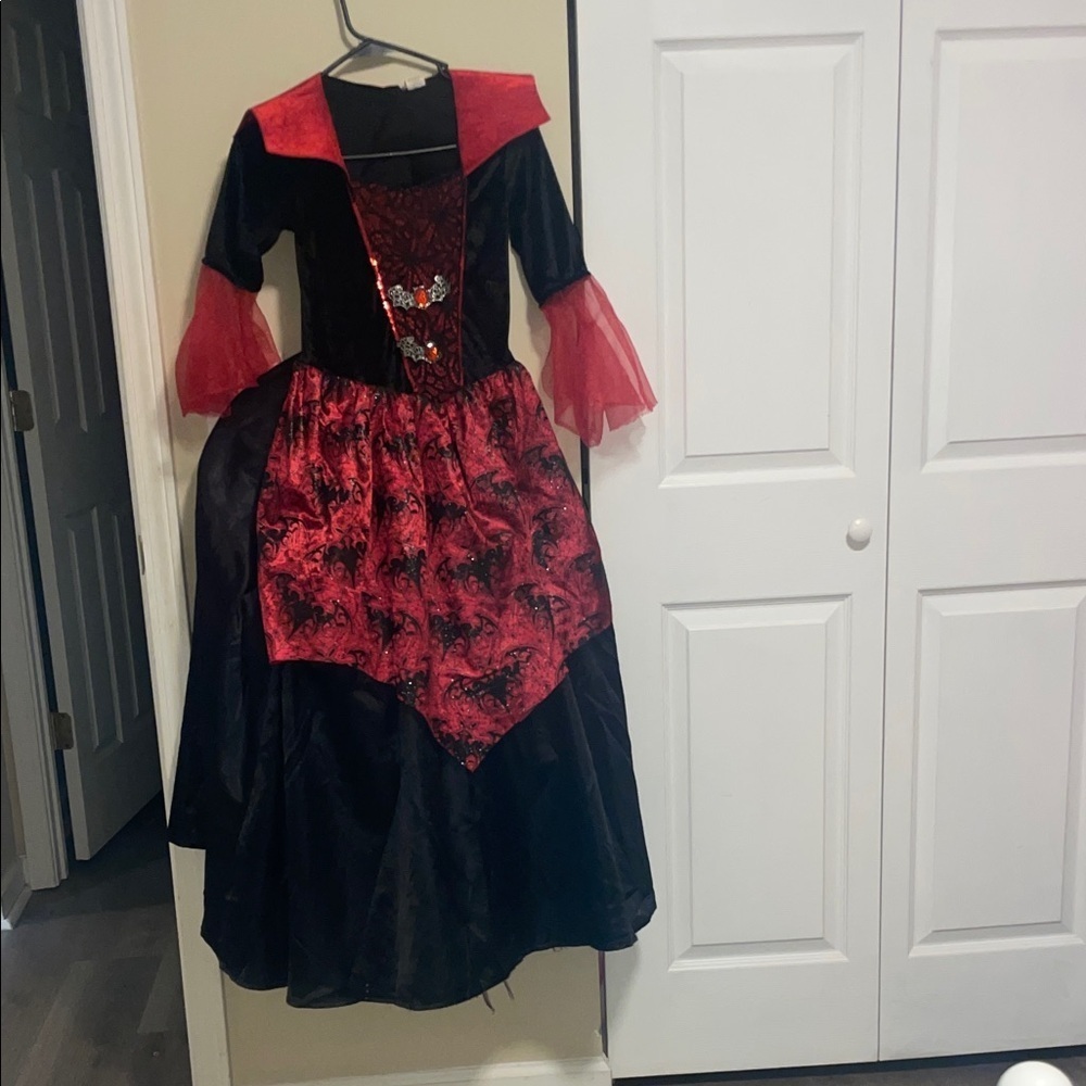Mystical Red and Black Kids Costume - Picture 1 of 3